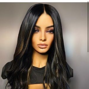 Human Hair 20 inch Transparent Lace Front Wig